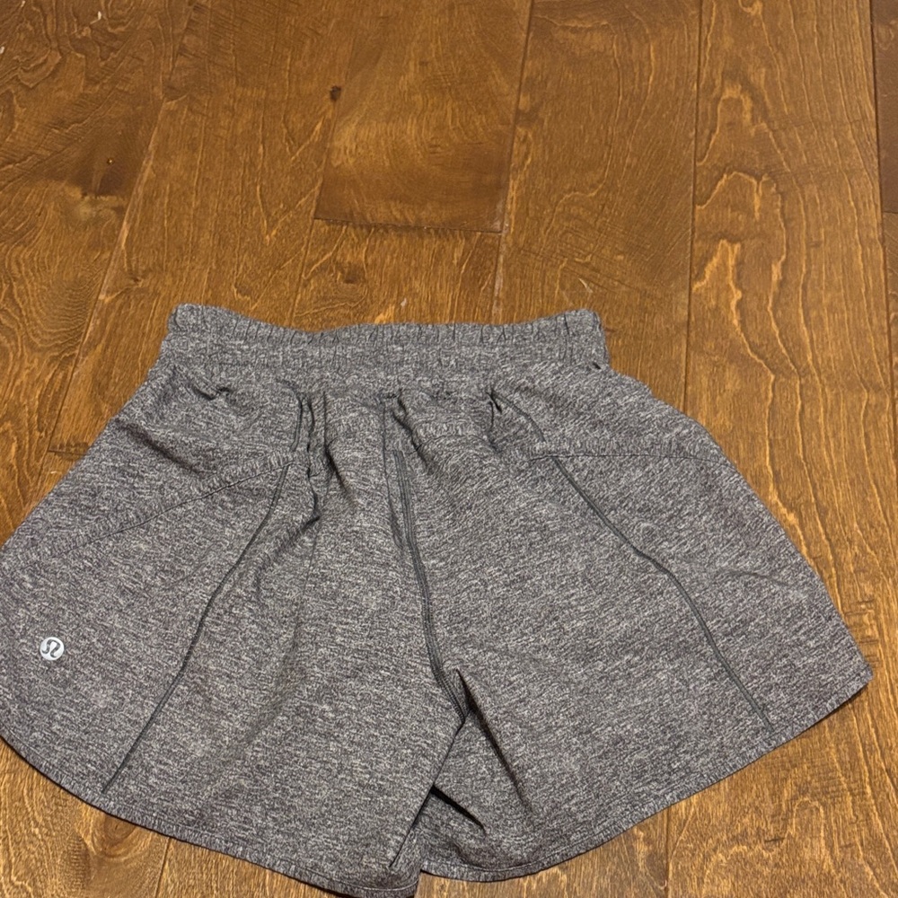 Lululemon Athletica Charcoal Athletic Shorts